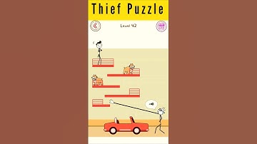 Thief Puzzle Gameplay Level-42 #gaming #games #gameplay #shorts #mobilegame