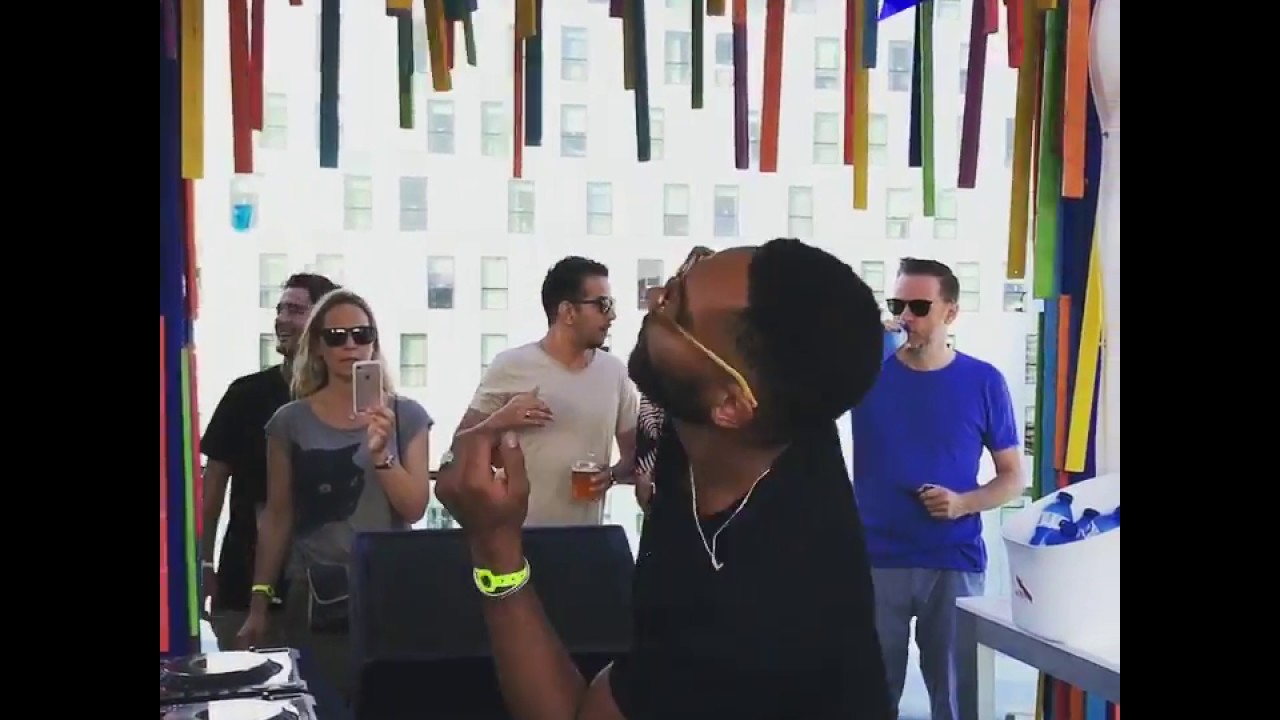 William Djoko dance off - mobilee rooftop summer 2017