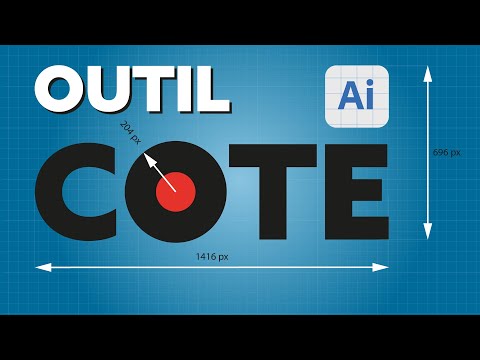 Découvrez le fonctionnement de l'outil cote dans la version beta d'Illustrator