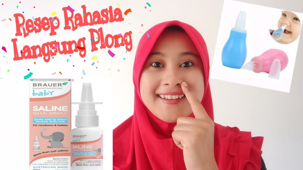 Cara Meringankan Pilek Bayi-Kaluarkan Lendir di Hidung bayi 