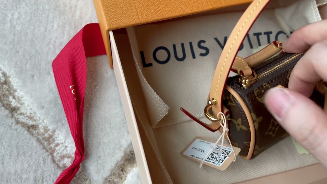 Louis Vuitton nano speedy bag charm SS22 collection 