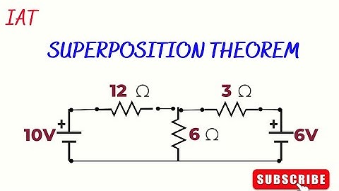 Superposition Theorem With Example