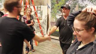 Hollywood Motion Picture Scenic Art Master Class: Don MacDonald
Guest Artist Don MacDonald at Texas Performing Arts Fabrication Studios Hollywood Motion Picture Scenic Art Master Class: Don MacDonald