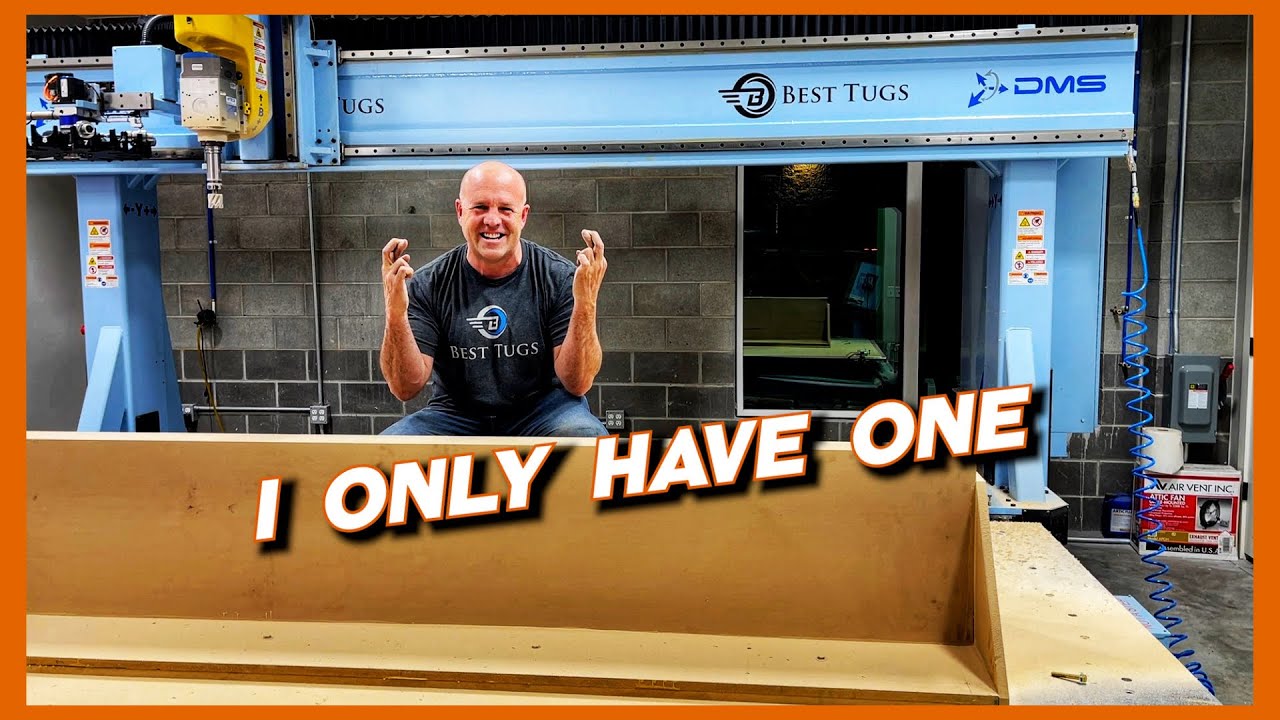 CNC a custom mold for my Carbon Fiber wing Slats 🤠 | Scrappy #48