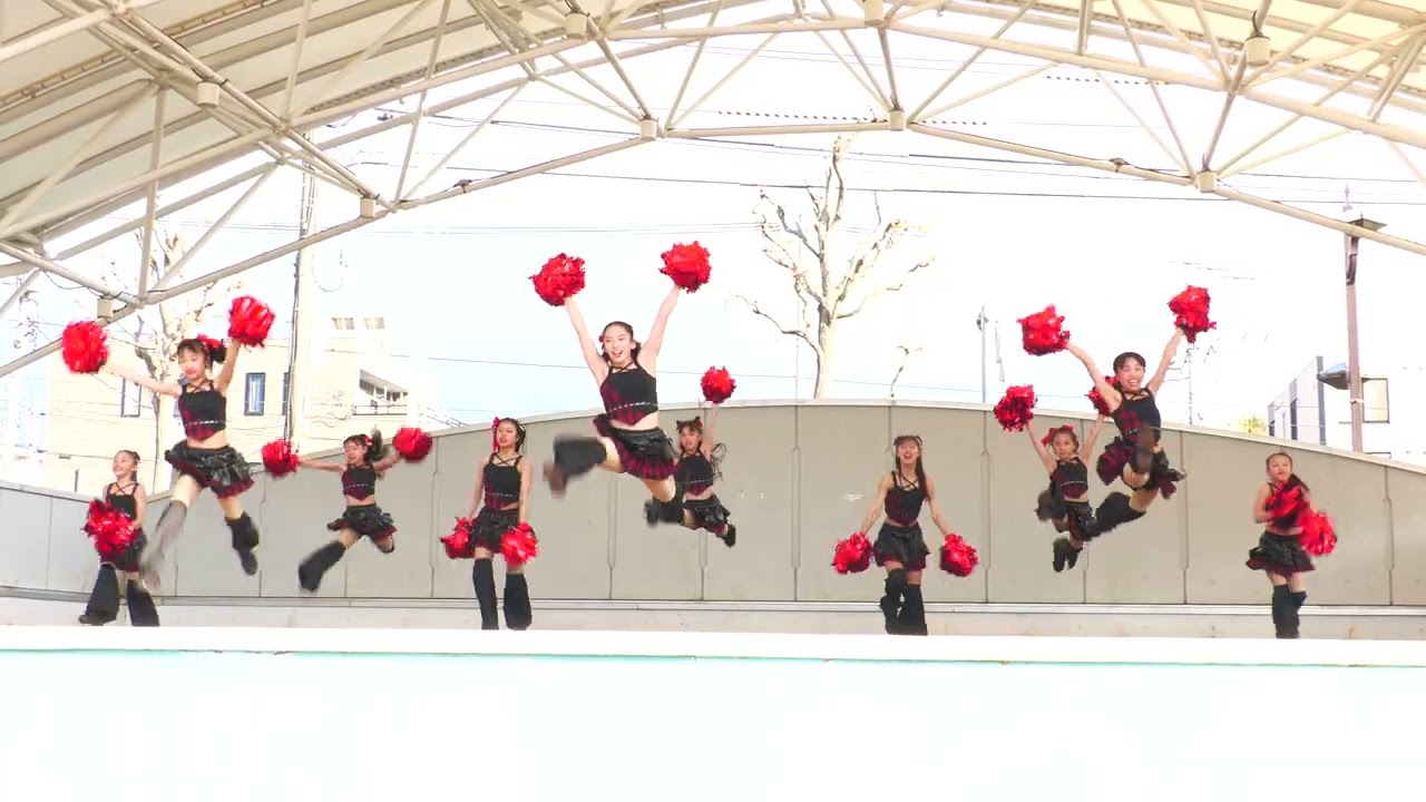 71　チアガール.ダンス　Glitter★dance entertainment
