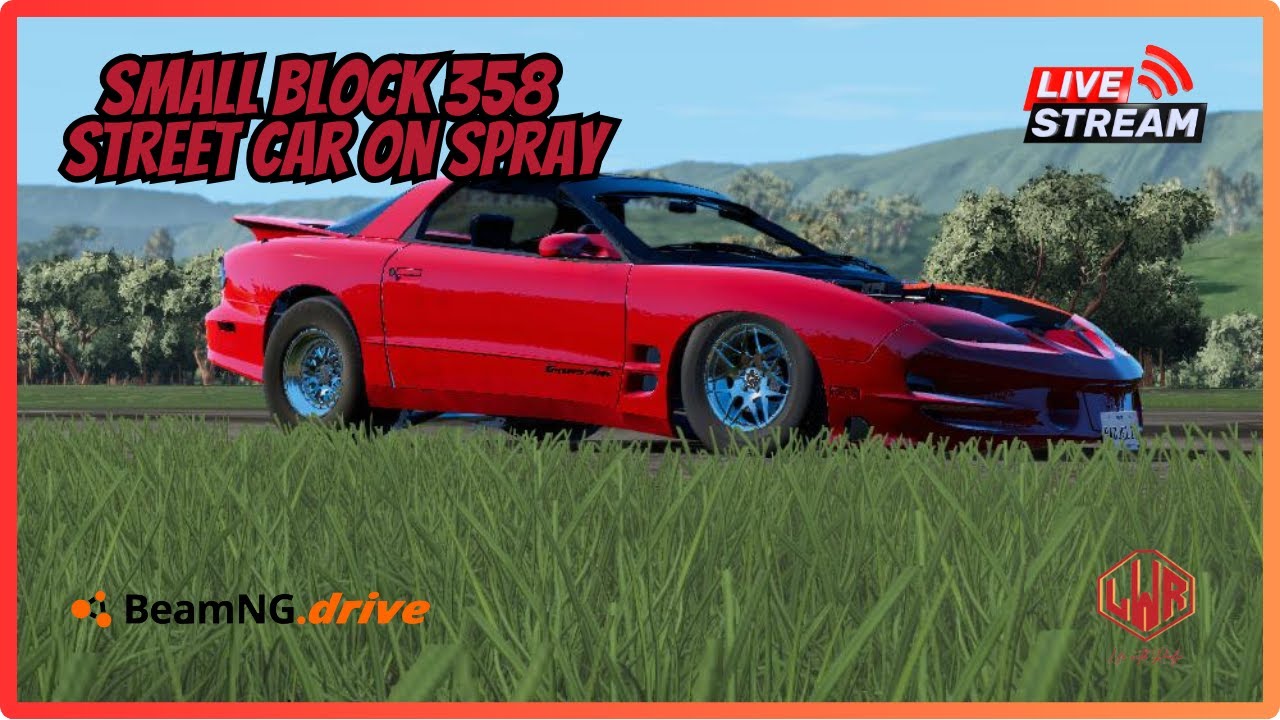 Small Block 358 Street Car on Nitrous Spray in BEAM.NG Online! | Life ...