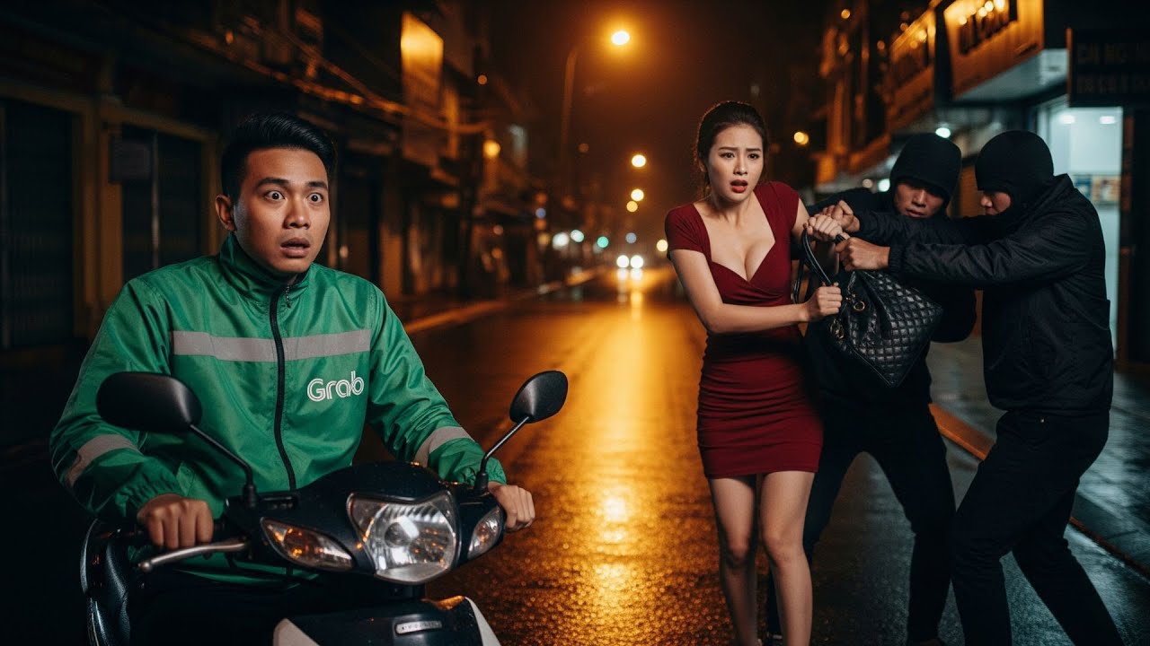 Anh Xe Ôm Dừng Xe Cứu Cô Gái Khỏi Bọn Cướp, Không Ngờ Cô Lại Trở Thành Ân Nhân Cứu Mạng Cả Đời Anh