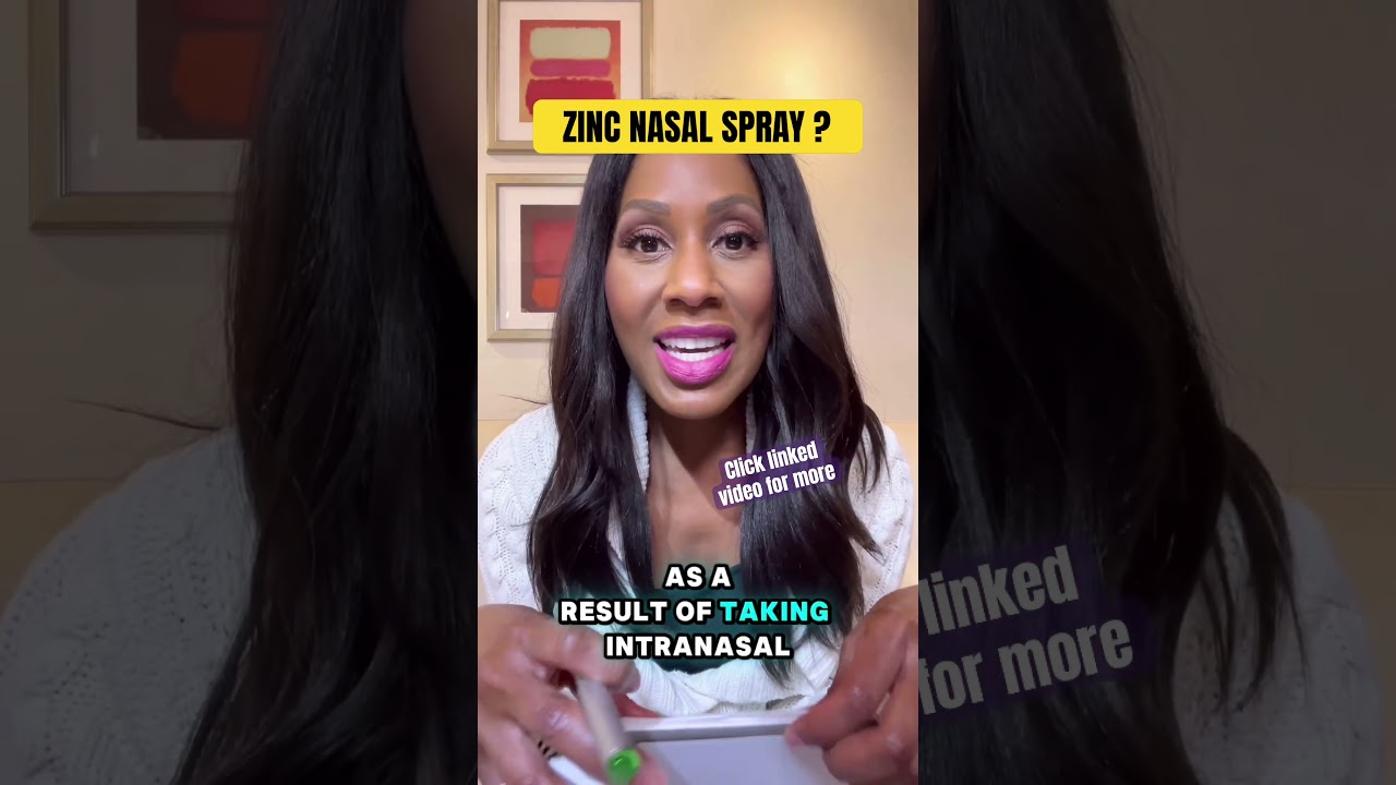 ZINC Nasal Spray? This is What You Should Know! 💊 #shortsfeed #shorts