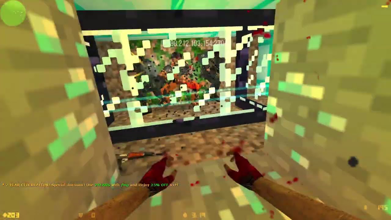 Counter Strike: Zombie Infection | Zombie POV | Biohazard | H.E.V. Suit | Sentry Gun