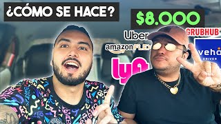 Cómo ganar $8.000 en 1 mes TRABAJANDO con las APPS de DELIVERYS?