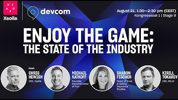 ENJOY THE GAME: THE STATE OF THE INDUSTRY - devcom 2023