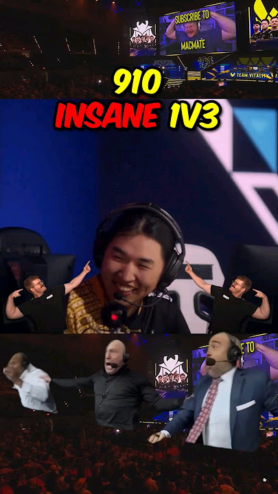 HOW DID HE HIT THAT!?! 😱 INSANE Clutch from 910 #cs2 #cs2clips #shorts