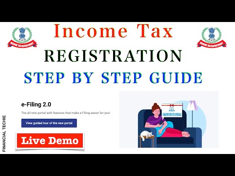 Income Tax New Portal Login Registration | How to register on new income tax portal | ENGLISH