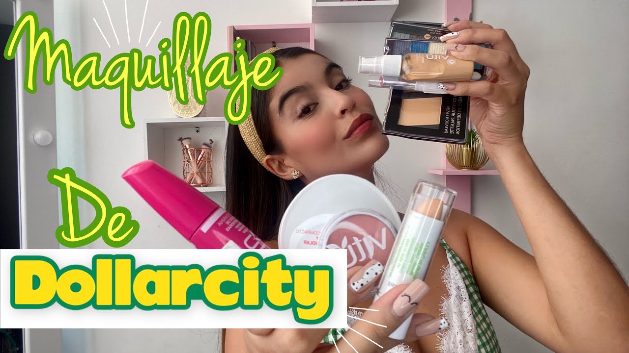PROBANDO MAQUILLAJE DE DOLLARCITY / Buenos o malos ?