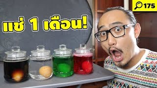 What happen if you put egg into soft drink for 1 month!