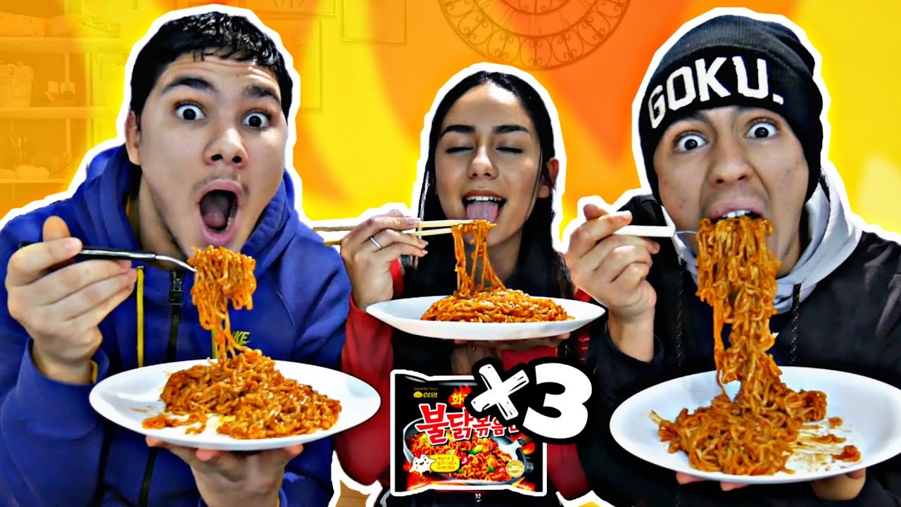 ON TENTE LE SPICY NOODLES CHALLENGE AVEC NOTRE SOEUR ! 🔥