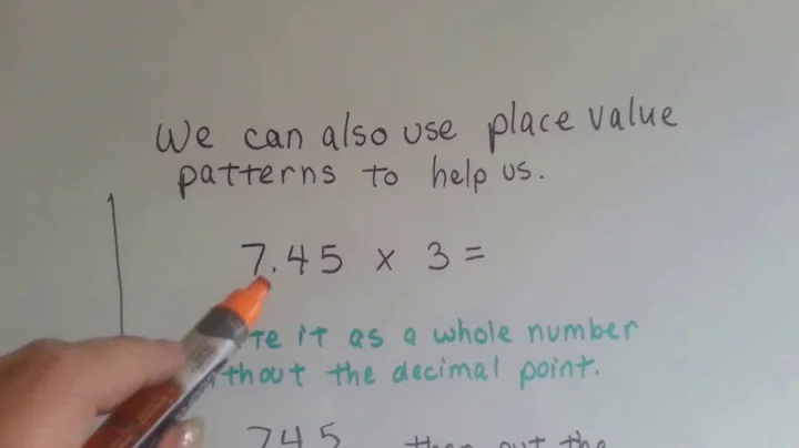 Grade 5 Math #4.3, Methods to Help Multiply Decimals