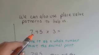 Grade 5 Math #4.3, Methods to Help Multiply Decimals