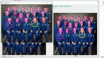 A comparison of face detection Haar cascade vs LBP cascade - part 2