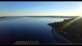 DroneScope Hood Canal bridge, WA HD version on YouTube channel steve h7 #eggdrp #drone