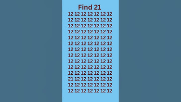 can you find 21 in 5 seconds? #wordpuzzlegame #game #mathematics #mindbendingquiz #puzzle