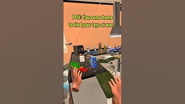 I was only gone 5 minutes...😱#vr #quest #gaming #virtualreality #plasticbattlegrounds