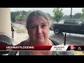 Expressway flooding causes headaches for morning commute