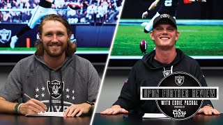 AJ Cole and Daniel Carlson Stay In Silver and Black After Making the Leap Together | Raiders | NFL