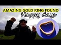 WOW, REALLY OLD GOLD RING FOUND METAL DETECTING UK