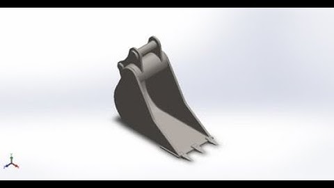 Design and Analysis on  Excavator in SolidWorks || SolidWorks 2016 || @CADCAECFD