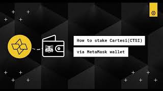 How to stake Cartesi (CTSI) via MetaMask Wallet