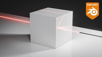 Cut Anything With Lasers in Blender!