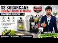 SS Sugarcane Honda Engine Machine – Start a High-Profit Fresh Juice Business Today