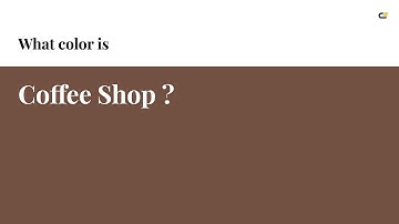 Coffee Shop color #725042 hex color - Brown color - Cool color 725042