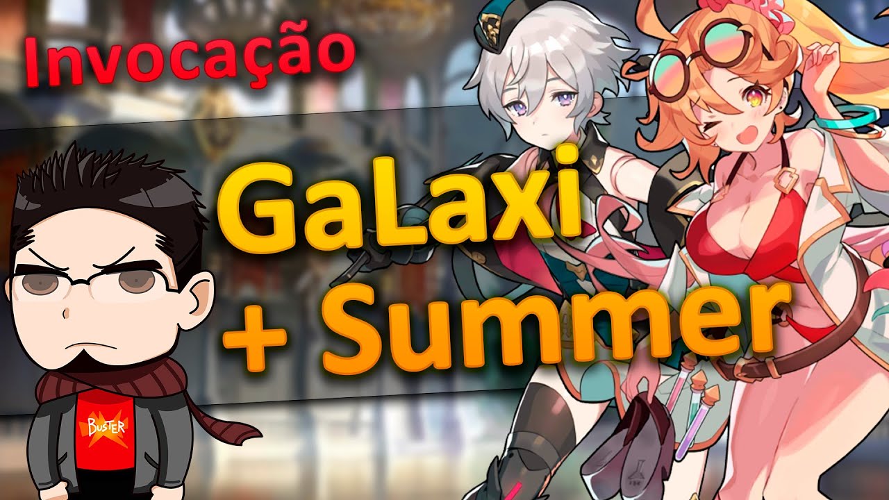 [Dragalia Lost] Invocação - Gala Laxi e Summer!