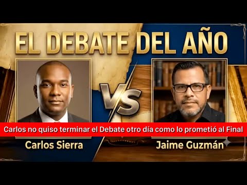 Carlos Sierra vs Jaime Guzmán