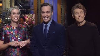 SNL: Watch Kristen Wiig CRASH Will Forte's Hosting Debut