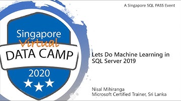 Machine Learning with SQL Server 2019