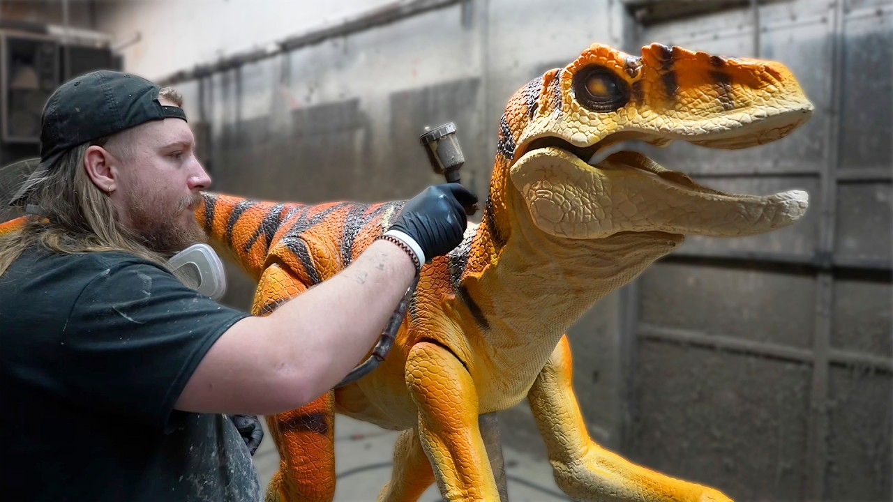 How We Make Dinosaur Animatronics