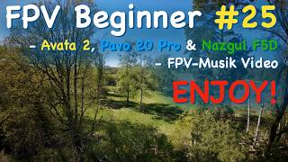 #25 FPV-Musik Clip. Nazgul V2 F5D, Pavo 20 Pro, DJI Avata 2