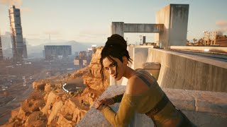 Cyberpunk 2077  BEST ENDING  Panam Romance, Leave Night City with the Nomads, V becomes Aldecaldo