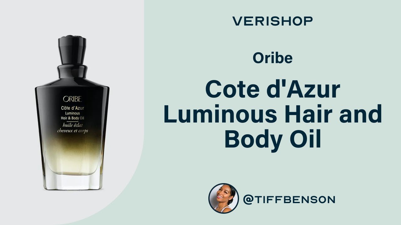 Oribe Cote d'Azur Luminous Hair and Body Oil Review
