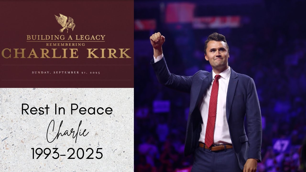 LIVE Remembering Charlie Kirk, Memorial - YouTube