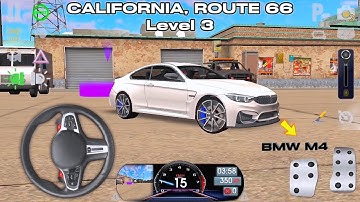 Driving School Sim: Getting My License In California Level 3, BMW M4 Gameplay