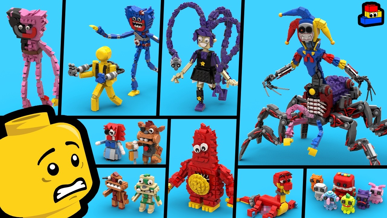 LEGO Poppy Playtime 5: Building EVERY Character