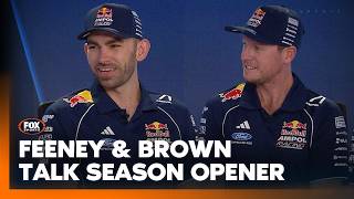 Feeney & Brown Talk Mustang Move & Camaro Backlash Preview 2026 Supercars Season Fox Motorsport