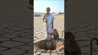 🙋#kumarsir #dadi aur monkey Ai #video #trending #viralvideo #comedy