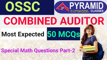 Combined Auditors Math | combined auditor previous year question paper | combined auditor syllabus