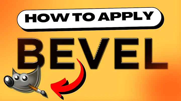 GIMP - How to Easily Bevel Text Using This Free Plugin