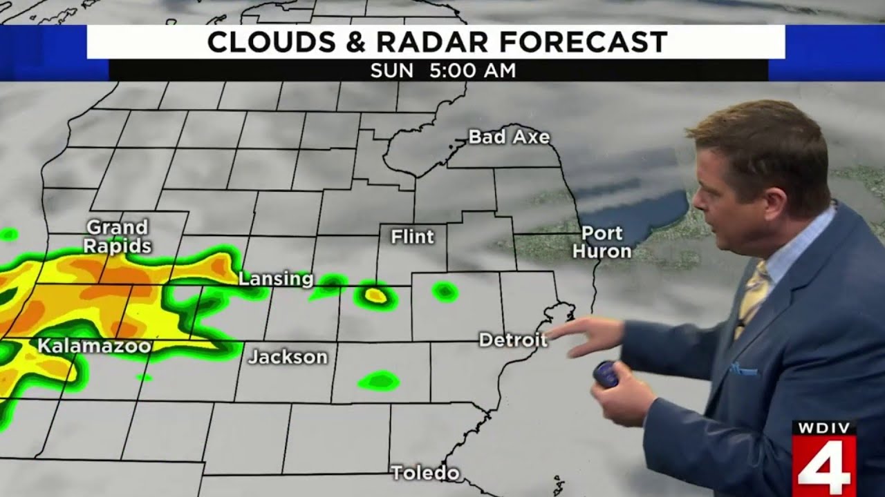Metro Detroit weather forecast for Aug. 30, 2019 -- morning update ...